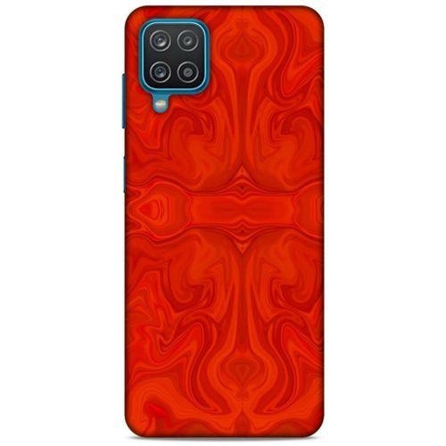 Lopard Samsung Galaxy A12 Uyumlu Kılıf Mermer Desenli (39) Liquid Crystal Kılıf