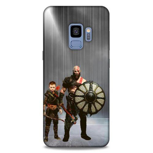 Lopard Samsung Galaxy S9 Uyumlu Kılıf GameX (29) Arka Koruma Kılıfı God War