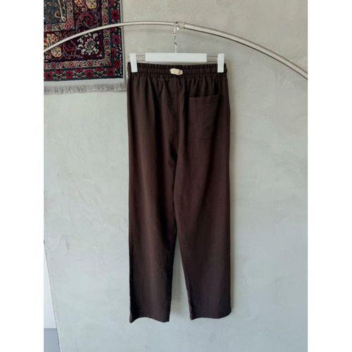 Erkek İthal Yıkamalı Keten Pantolon