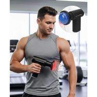 Şarjlı Masaj Tabancası Sıcak Soğuk Terapi Sessiz Güçlü Motorlu