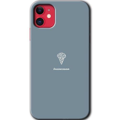 iPhone 11 Kılıf Baskılı Kapak - Beyin Gıdası +Tam Ekran Koruyucu