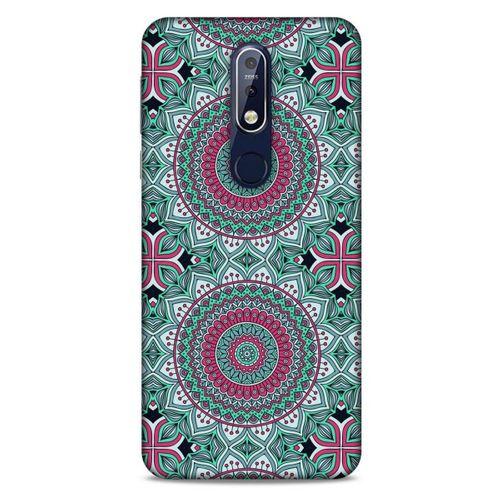 Ethnic Culture (7) Nokia 7.1 Kılıf Silikon Kapak Desenli
