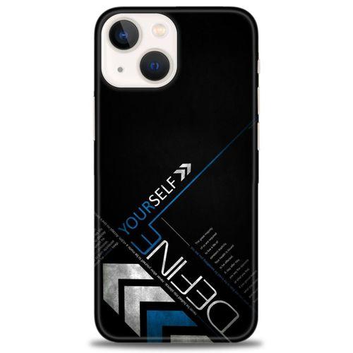 iPhone 14 Plus Kılıf HD Baskılı Kılıf - Yourself + Tam Ekran Koruyucu