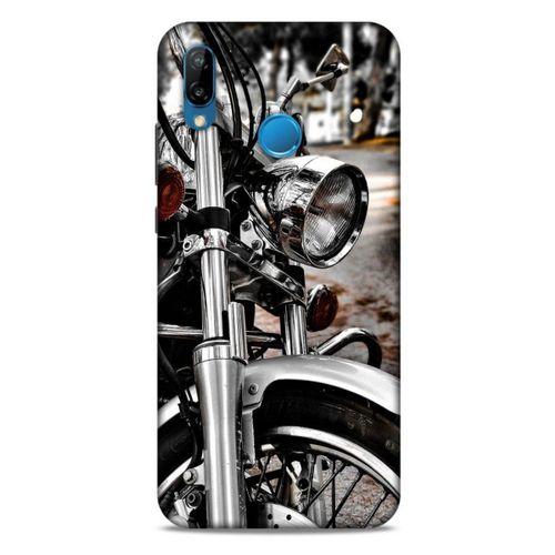 Huawei P20 Lite Uyumlu Kılıf Motorsiklet (49) Ultra Silikon Kılıf Harley