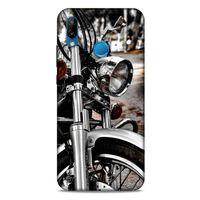 Huawei P20 Lite Uyumlu Kılıf Motorsiklet (49) Ultra Silikon Kılıf Harley