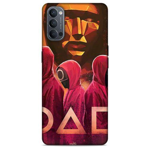 Oppo Reno 4 Uyumlu Kılıf Squid Game (17) Tasarım Kılıf Mi-Ok