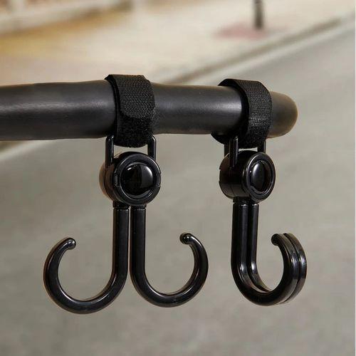 2'li Bebek Arabası, Motor, Bisiklet Eşya Taşıma Aparatı Plastik Kanca