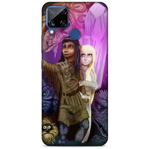Realme C15 Uyumlu Kılıf The Dark Crystal (46) Core Armor Kılıf The Ritual-Master