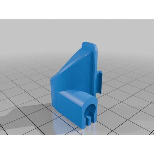 FLSUN QQ S Fan Kanalı LED 3D Baskı (Bu ürün Sadece Plastik parçadır - Almadan Önce Soru Sorabilirsiniz)