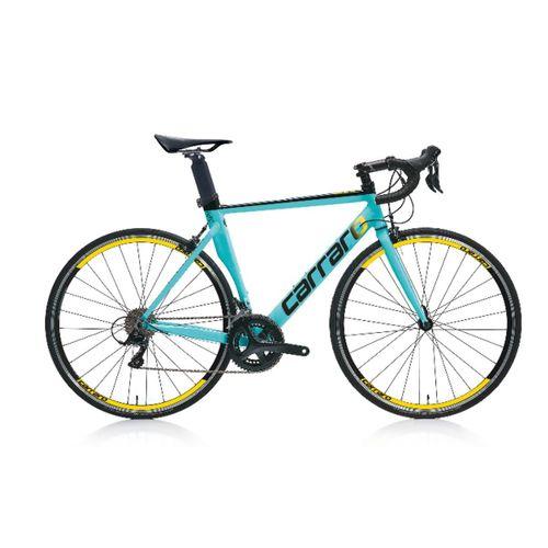 Carraro Race 042C Aero 18 Vites 28 Jant Yol Bisikleti 58 cm Turkuaz-Siyah-Sarı