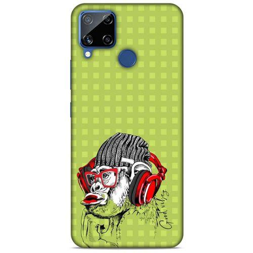 Animax Bereli Maymun Oppo Realme C15 Kılıf Desenli Silikon