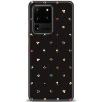 Samsung Galaxy S20 Ultra Kılıf HD Baskılı Kılıf - Flower + Tam Ekran Koruyucu