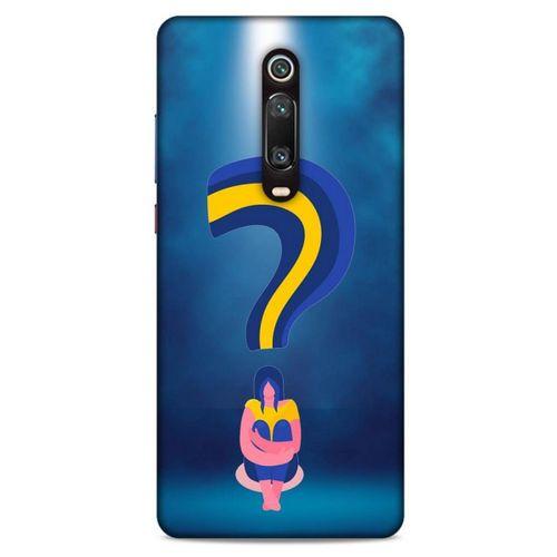 Xiaomi Mi 9T Kılıf Depresyon (12) Koruyucu Silikon Kırmızı Bordo