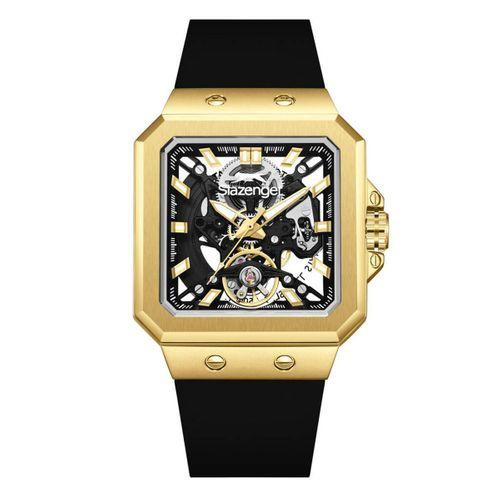 Slazenger SL.09.2500.1.05 Otomatik Silikon Siyah 40 mm Erkek Kol Saati