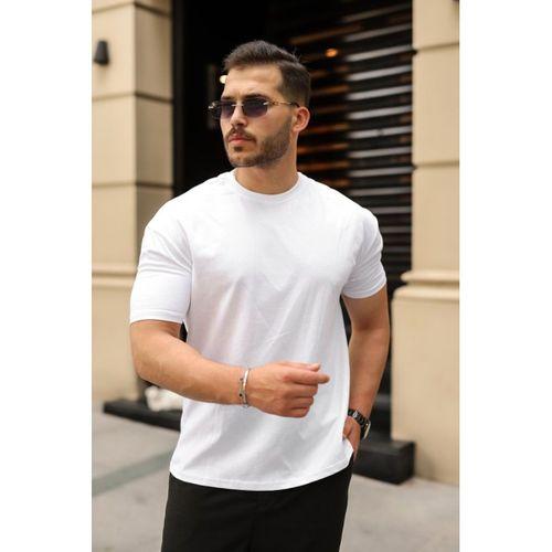 Erkek Kolları Dar Kesim Rahat Kalıp Basic Tişört