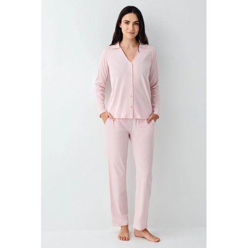 Pierre Cardin 9115-s Kadın Uzun Kol Pijama Takımı
