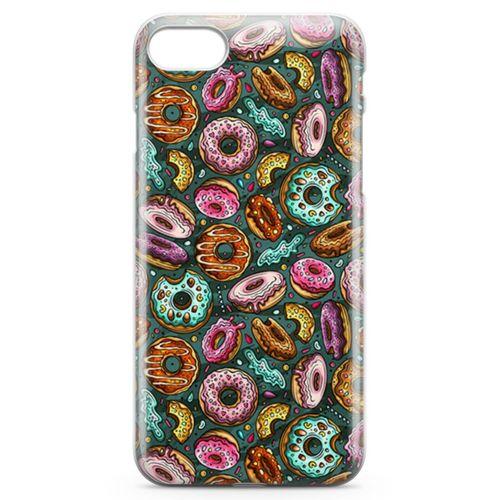 Apple iPhone 7 Kılıf Donutlar Arka Kapak Koruma Desenli Full Koruyucu