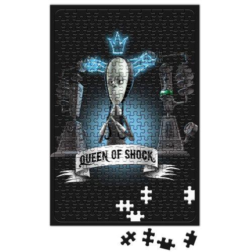 I am the Queen of Shock Wednesday Addams Puzzle 240 Parça