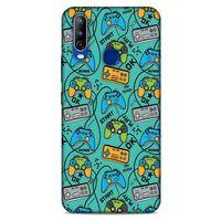 Retro (4) Desen Koruma Kılıfı Renkli General Mobile GM 10 Kılıf