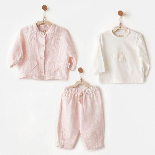 Andywawa Andywawa AC26621 Lovely Day 3lü Takım Pink