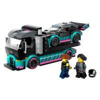 Nessiworld LEGO City Yarış Arabası ve Araba Taşıyıcı Kamyon 60406