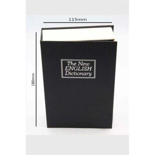 Kilitli Gizli Kasa Sözlük Kumbara Kitap Sözlük Görünümlü 18cm