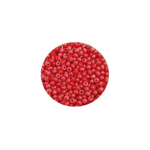 Dökme Cam Kum Boncuk (11/0) 2 mm - 60 Gram - Kırmızı - BNC039