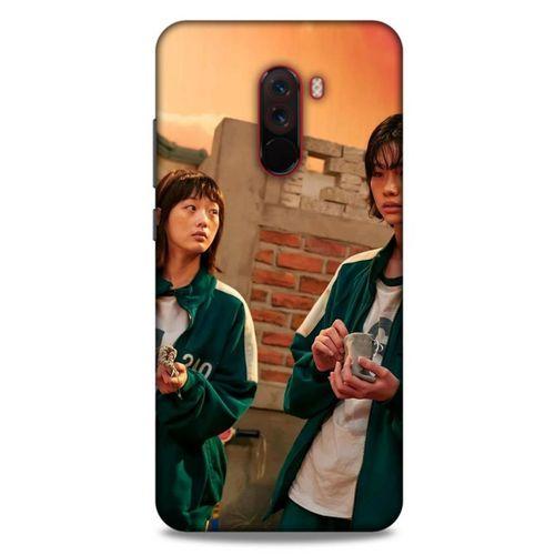 Xiaomi Pocophone F1 Uyumlu Kılıf Squid Game (10) Full Koruma Kılıfı Sang-Ook