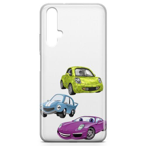 Honor View 20 Kılıf The Cars Arka Kapak Koruma Desenli Full Koruyucu
