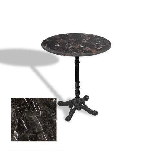 Dockers Çipa 1004 Döküm Ayak Yuvarlak Masa Çap 60cm - (Werzalit, Wermodin ve Allzalit Tabla) - Teramo