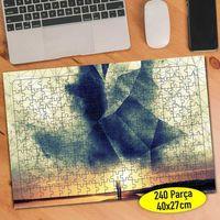 Gün Batımında Ve Romantik Çift 240 Parça Puzzle Yapboz-238875142
