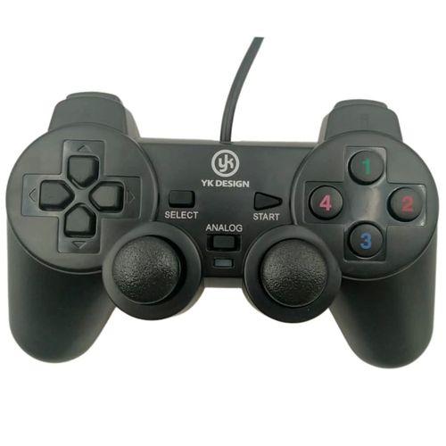 Çift Titreşimli Usb Kablolu Oyun Kolu Pc Uyumlu Vibration Gamepad