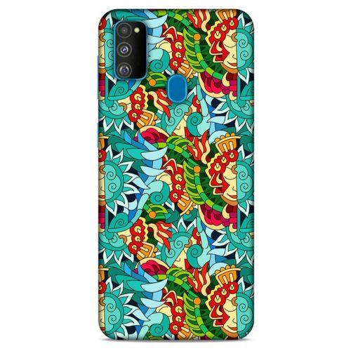 Samsung Galaxy M30s Kılıf Japonya (12) Koruyucu Silikon Karışık Renkli