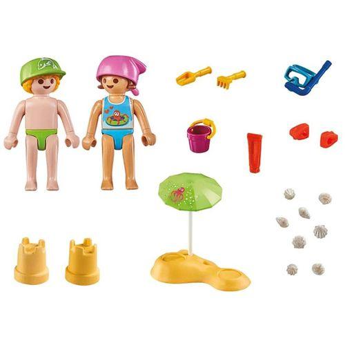 Playmobil 71581 Kids with sand castle
