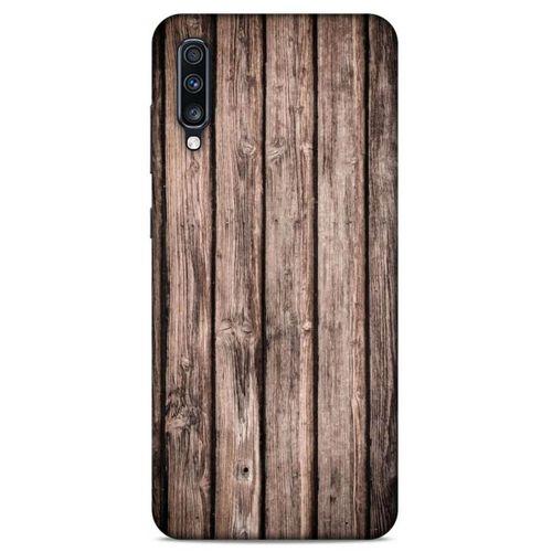 Lopard Samsung Galaxy A70 Uyumlu Kılıf Wood'X (17) Tasarım Kılıf Baskılı