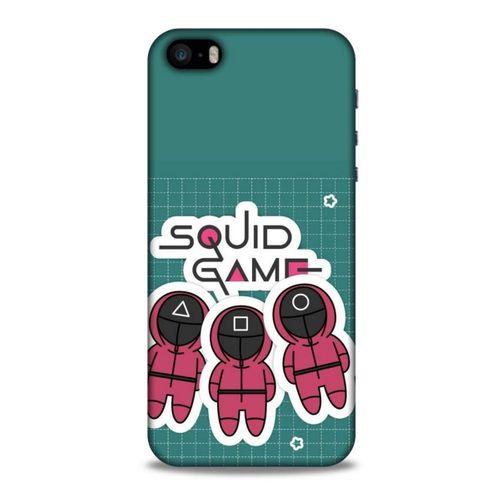 Apple Iphone 5S Uyumlu Kılıf Squid Game (40) Fit Silikon Kılıf Sook
