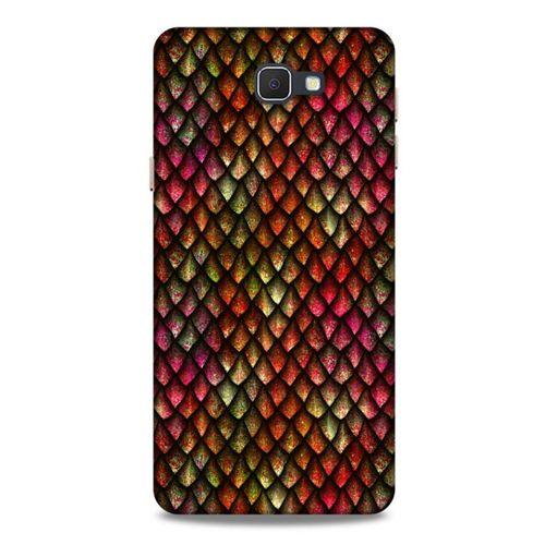 Samsung Galaxy J7 Prime Kılıf Dragons (8) Baskılı Kılıf Ejderha Deri Pembe
