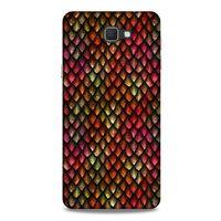 Samsung Galaxy J7 Prime Kılıf Dragons (8) Baskılı Kılıf Ejderha Deri Pembe