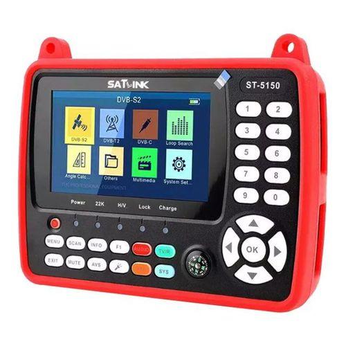 Satlink ST-5150 Combo DVB-S/S2/C/T/T2  - 4.3'' Ekranlı Görüntülü Full HD Uydu Yön Bulucu