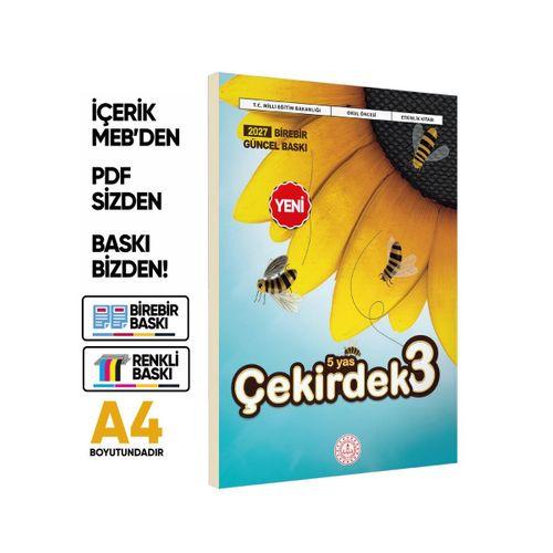 2027 5 Yaş Okul Öncesi MEB Etkinlik Kitabı Çekirdek 3 Eğlenceli ve Öğretici Aktiviteler BASKI ÜCRETİ