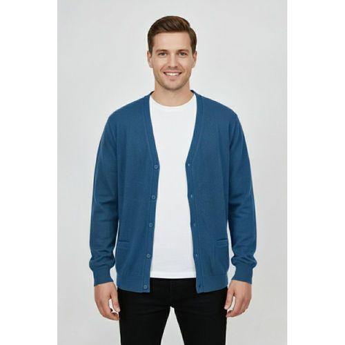 Erkek Spor Selanik Düğmeli Hırka Regular Kalıp BGL-ST04873