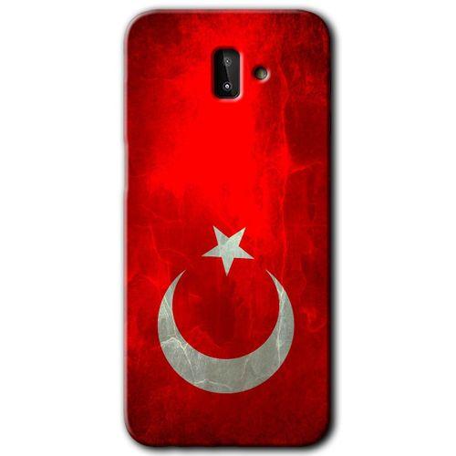 Galaxy J8 Kılıf HD Desen Baskılı Arka Kapak - Albayrak
