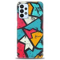 Samsung Galaxy A23 4G Kılıf HD Baskılı Kılıf - Grafiti + Tam Ekran Koruyucu