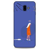 Samsung Galaxy J6 Plus Kılıf Depresyon (36) Glitter Kılıf Yeşil Tonları