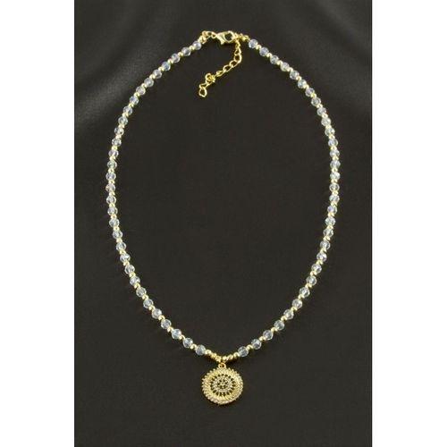 Nazar Zirkon Taşlı Kristal Kolye