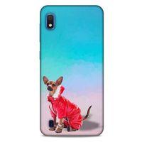 Samsung Galaxy A10 Kılıf Köpek Kıyafetleri (17) Tasarım Kılıf Russian Chihuahua Mont