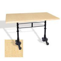 Dockers Çipa 3002 Döküm Ayak Masa 80x120 cm - (Werzalit, Wermodin ve Allzalit Tabla) - Akçaağaç