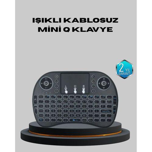 Aydınlatmalı Touchpad’li Q Klavye – Türkçe Karakterli, Usb Bağlantılı, Numerik Tuş Takımı