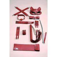 7'li Fantezi Kırbaç Kelepçe Set, Kelepçe Takım, Ayak Kelepçesi, Kedi Maskesi - Brf1309