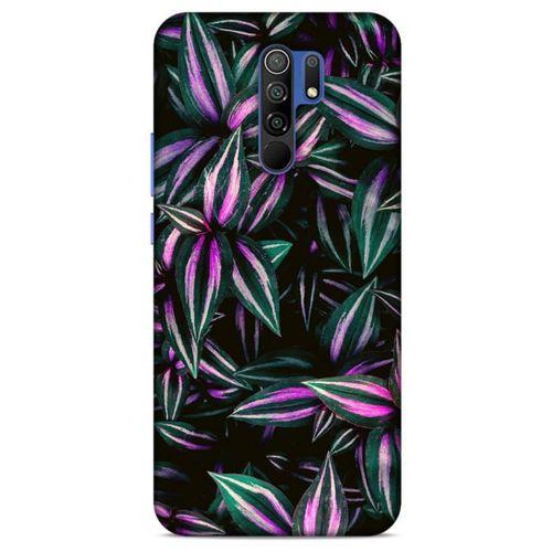 Lopard Xiaomi Redmi 9 Uyumlu Kılıf Bahar (28) Arka Kapak Pembe Yeşil